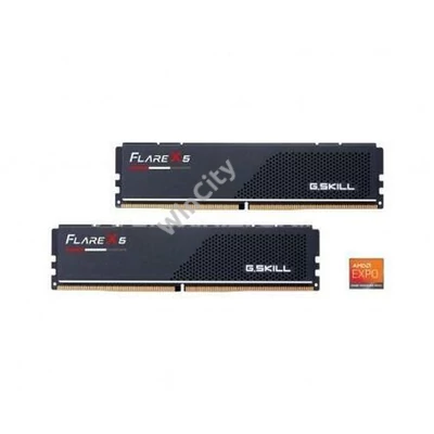 RAM G.SKILL Flare X5 DDR5 6000MHz CL30 32GB Kit2(2x16GB) AMD EXPO Black