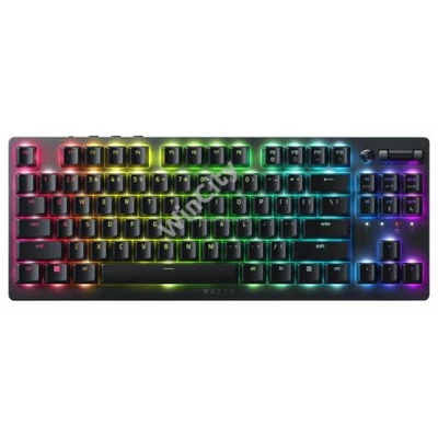 Billentyűzet Razer DeathStalker V2 Pro Tenkeyless Linear Optical Red Switch Keyboard Black US