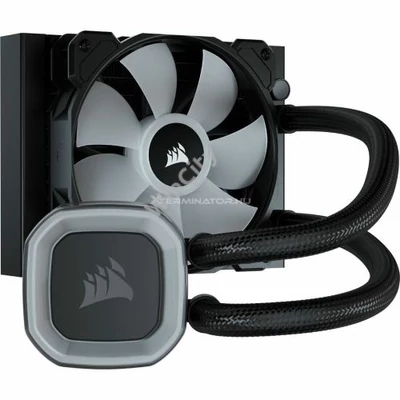 CPU hűtő Corsair H55 RGB 120mm Liquid CPU Cooler