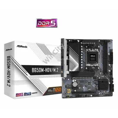 Alaplap ASRock B650M-HDV/M.2
