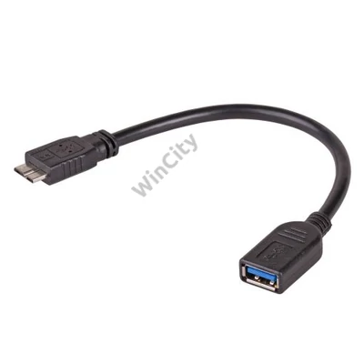 Adapter Akyga AK-AD-30 USB 3.0-AF / microUSB 3.0-B 15cm