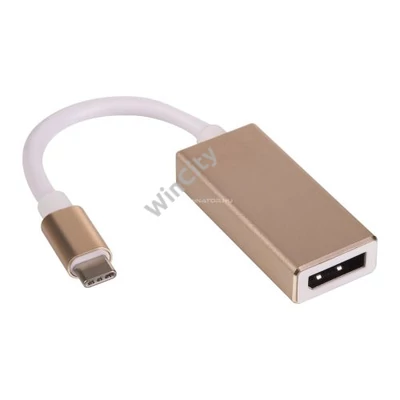 Adapter Akyga AK-AD-56 USB type C / DisplayPort-F