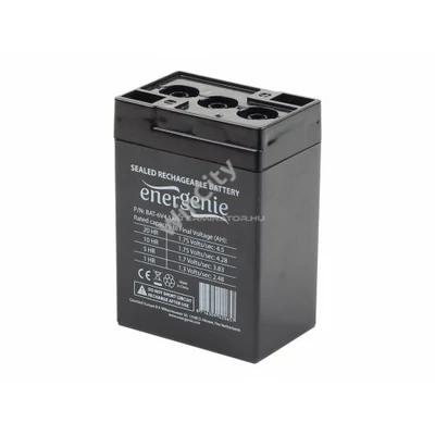 Akkumulátor Gembird BAT-6V4.5AH Energenie Rechargeable Gel Battery 6V/4.5AH