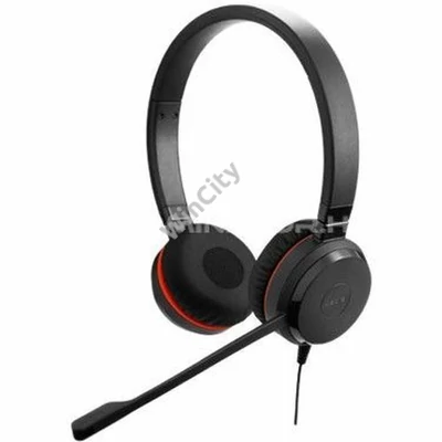 Fejhallgató Jabra Evolve 30 II UC Duo Headset Black