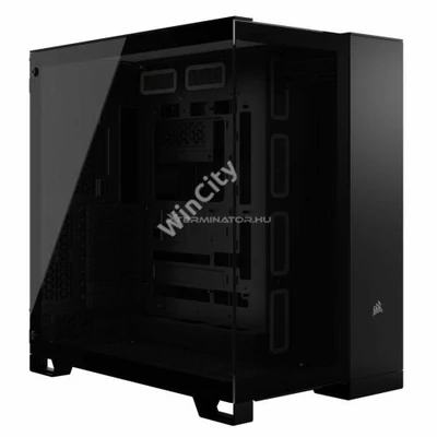 Ház Corsair 6500X Tempered Glass Black