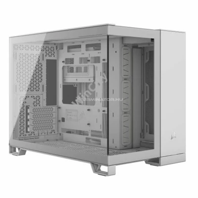 Ház Corsair 2500X Tempered Glass White