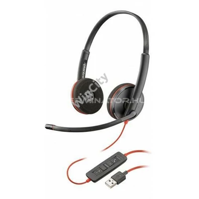 Fejhallgató Poly Plantronics Blackwire 3220 Stereo USB-A