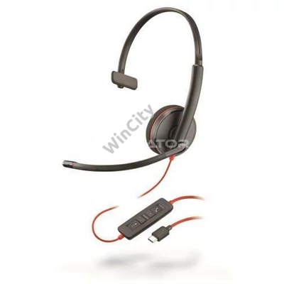 Fejhallgató Poly Plantronics Blackwire C3210 USB-C