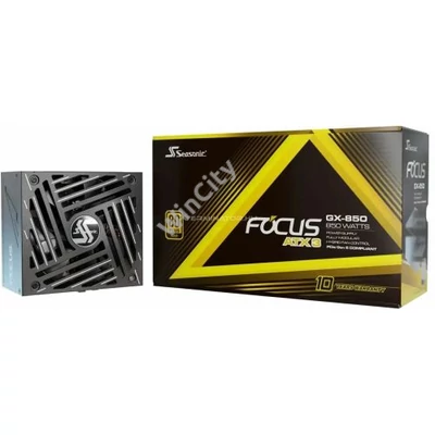 Tápegység 850W Seasonic 80+ Gold Focus GX ATX 3 (2024)