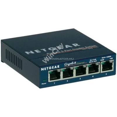 Switch Netgear GS105GE 5 Port Gigabit ProSafe Plus Switch