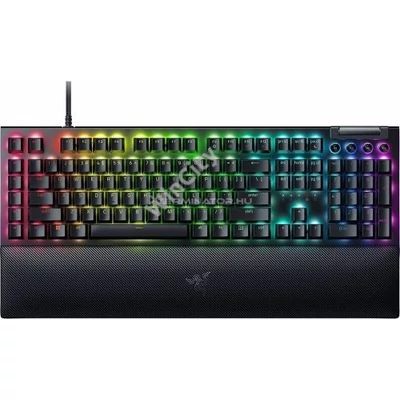 Billentyűzet Razer BlackWidow V4 Green Switch Keyboard Black US