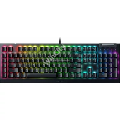 Billentyűzet Razer BlackWidow V4 X Green Switch Keyboard Black US