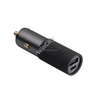 Autós töltő Akyga AK-CH-26 USB-A + USB-C PD 5-20V / max. 5A 100W Quick Charge 3.0 GaN