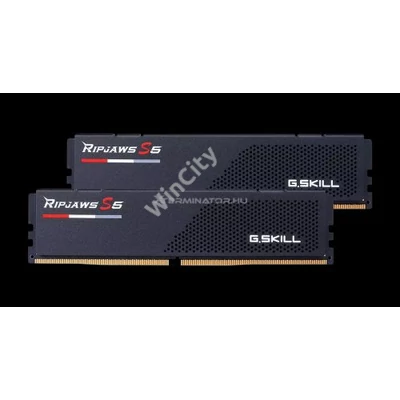 RAM G.SKILL Ripjaws S5 DDR5 6000MHz CL30 32GB Kit2(2x16GB) Intel XMP Black