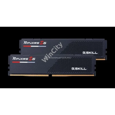 RAM G.SKILL Ripjaws S5 DDR5 6000MHz CL30 48GB Kit2(2x24GB) Intel XMP Black