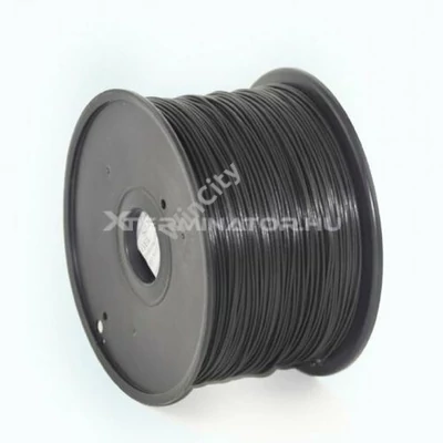 3D nyomtató kellékanyag Gembird 3DP-ABS1.75-01-BK ABS Black 1,75mm 1kg