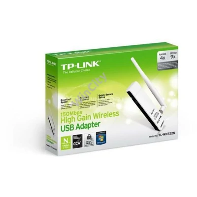 Adapter TP-LINK TL-WN722N WiFi USB+Antenna 150M 