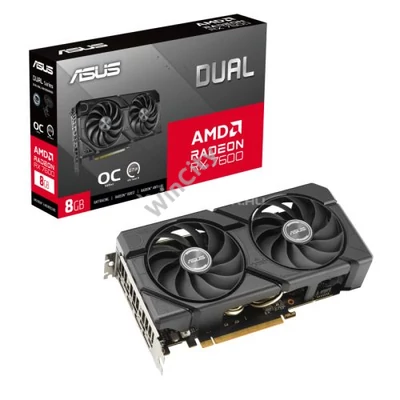 VGA Asus Radeon RX 7600 8GB Dual EVO OC