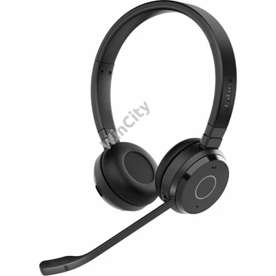 Fejhallgató Jabra Evolve 65 TE MS Stereo Bluetooth Headset Black