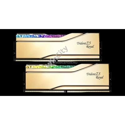 RAM G.SKILL Trident Z5 Royal DDR5 8400MHz CL40 48GB Kit2(2x24GB) Intel XMP Gold