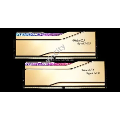 RAM G.SKILL Trident Z5 Royal Neo DDR5 6000MHz CL26 64GB Kit2(2x32GB) AMD EXPO Gold
