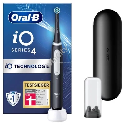 Fogkefe Oral-B iO4 matt fekete