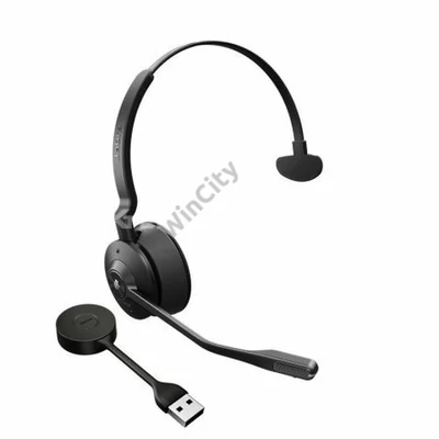 Fejhallgató Jabra Engage 55 MS Teams Mono Headset Black