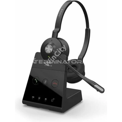 Fejhallgató Jabra Engage 65 SE Stereo Wireless Headset Black