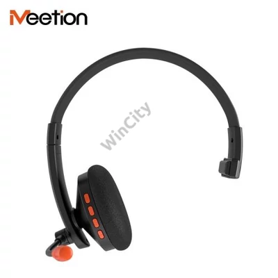 Fejhallgató Meetion BTH002 Bluetooth Call Center mikrofonos (mono) fekete