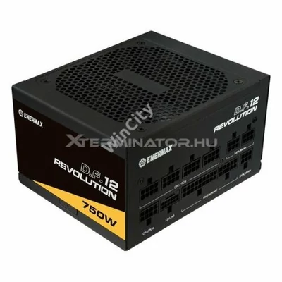 Tápegység Enermax 750W 80+ Gold Revolution D.F.12 Black ATX 3.1
