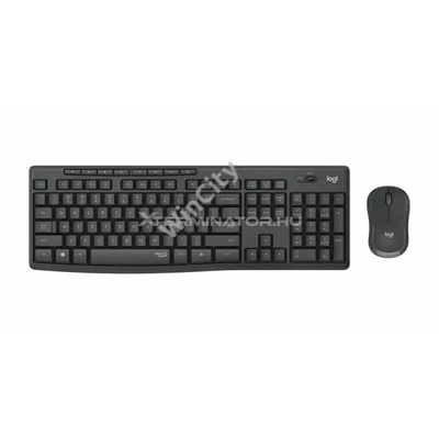 Billentyűzet Logitech MK295 Silent Wireless Combo Graphite US