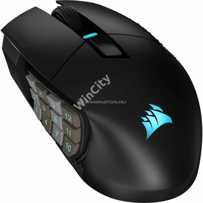 Egér Corsair Scimitar Elite Wireless MOBA/MMO Black