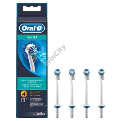 Fogkefefej Oral-B Sonic OxyJet fehér 4 db-os csomag