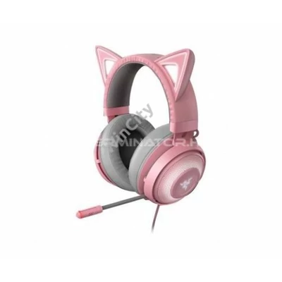 Fejhallgató Razer Kraken Kitty V2 Pro Quartz