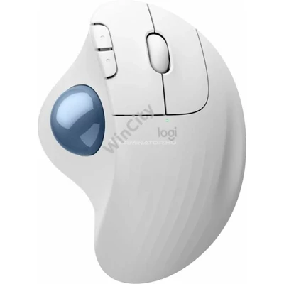 Egér Logitech Ergo M575S Wireless Bluetooth Trackball Off White 