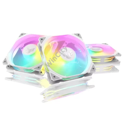 Ventilator ASUS TUF Gaming TR120 ARGB 3 darabos szett fehér
