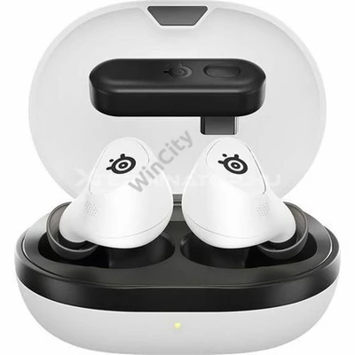 Fülhallgató Steelseries Arctis GameBuds Wireless Bluetooth Gaming Headset White