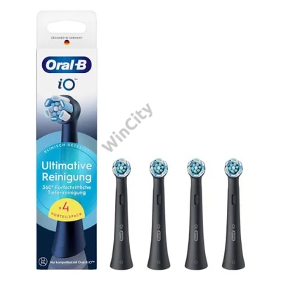 Fogkefefej Oral-B Sonic iO Ultimative Black 4-Pack