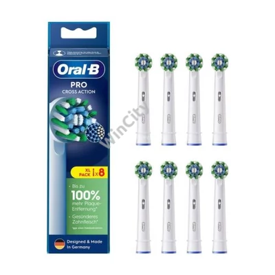 Fogkefefej Oral-B Sonic toothbrush head 8x Cross