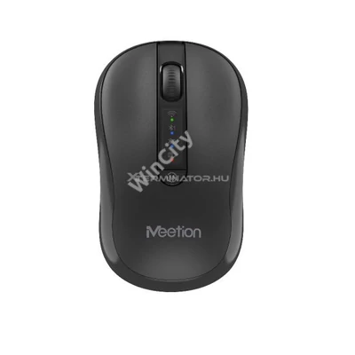 Egér Meetion BTM185 2.4GHz/BT csendes wireless fekete