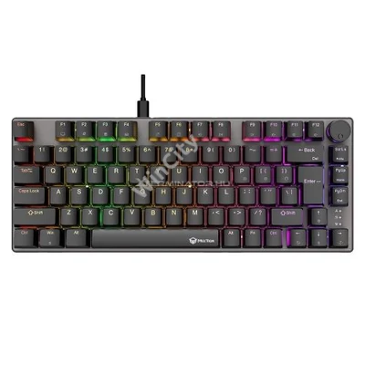 Billentyűzet Meetion MK0006PRO RGB mechanikus, Red Switch gamer vezetékes (HU), fekete