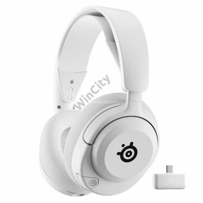 Fejhallgató Steelseries Arctis Nova 5P Wireless Bluetooth Gaming Headset White