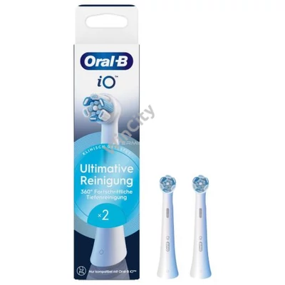 Oral-B Sonic toothbrush head iO / 8700216373333 White Double pack 