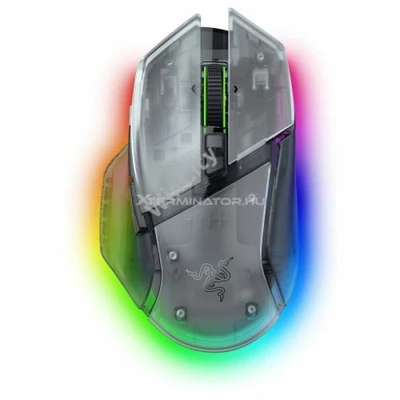 Egér Razer Basilisk V3 Pro 35K - Phantom White Ed.