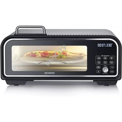Elektromos pizza sütő SEVERIN 2000W 18L Fekete