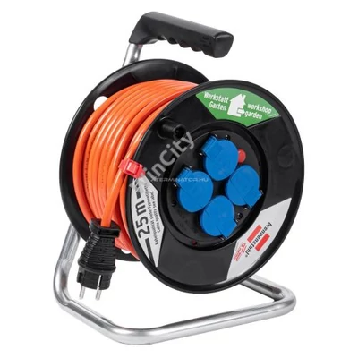 Hosszabbító kábeldob Brennenstuhl BREMAXX AK-CR-05 4 aljzat 3x1,5 mm IP44 25 m (1218351)