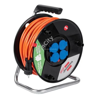 Hosszabbító kábeldob Brennenstuhl BREMAXX AK-CR-06 4 aljzat 3x1,5 mm IP44 50 m