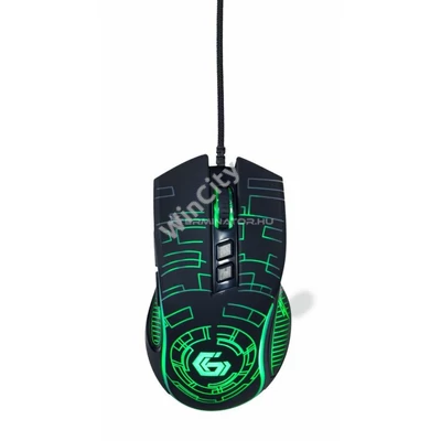 Egér Gembird Gaming mouse Black