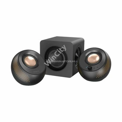 Hangszóró Creative Pebble X Plus 2.1 Bluetooth Speaker Black