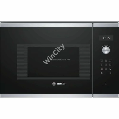 Mikrohullámú sütő Bosch beépíthető BFL524MS0 nemesacél